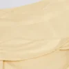 Fustă-pantalon mini din jersey periat, cu talie încrucișată, în nuanța Lemon Marl Fustă-pantalon mini din jersey periat, cu talie încrucișată, în nuanța Lemon Marl