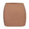 Fustă slip micro mini din plasă moale, cu talie joasă, de la Intimates, în culoarea Honey Fustă slip micro mini din plasă moale, cu talie joasă, de la Intimates, în culoarea Honey