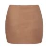Fustă slip micro mini din plasă moale, cu talie joasă, de la Intimates, în culoarea Honey Fustă slip micro mini din plasă moale, cu talie joasă, de la Intimates, în culoarea Honey