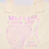 Geantă de pânză oversized în culoarea cojii de ou Geantă de pânză oversized în culoarea cojii de ou