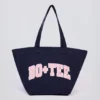 Geantă tote oversized în albastru clasic Geantă tote oversized în albastru clasic