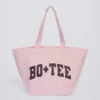Geantă tote supradimensionată în roz pudră Geantă tote supradimensionată în roz pudră