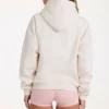Hanorac oversized cu aplicație, culoare Ivory Hanorac oversized cu aplicație, culoare Ivory