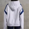 Hanorac oversized din fleece de bumbac, culoare gri melanj