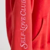 Hanorac oversized din jersey de bumbac moale, roșu Hanorac oversized din jersey de bumbac moale, roșu