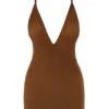 Intimates Intimates Rochie Mini din plasă moale, cu multiple moduri de purtare, în culoarea castan Intimates Intimates Rochie Mini din plasă moale, cu multiple moduri de purtare, în culoarea castan