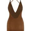 Intimates Intimates Rochie Mini din plasă moale, cu multiple moduri de purtare, în culoarea castan Intimates Intimates Rochie Mini din plasă moale, cu multiple moduri de purtare, în culoarea castan
