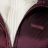 Jachetă de schi impermeabilă, cu straturi, în culoarea burgund Jachetă de schi impermeabilă, cu straturi, în culoarea burgund