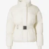 Jachetă de schi impermeabilă, oversized, cu curea, în culoarea Ice Jachetă de schi impermeabilă, oversized, cu curea, în culoarea Ice