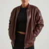 Jachetă din piele artificială Maple, maro Jachetă din piele artificială Maple, maro