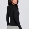 Jachetă intermediară cu glugă Soft Active, negru Jachetă intermediară cu glugă Soft Active, negru