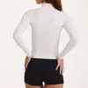 Jachetă Soft Active cu fermoar în culoarea Ivory Jachetă Soft Active cu fermoar în culoarea Ivory