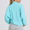 Jachetă sport supradimensionată în culoarea Aqua