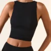 Maieu Aya din modal cu guler barcă, negru Maieu Aya din modal cu guler barcă, negru