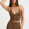 Maieu din tricot gros, culoare Coco
