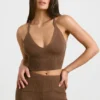 Maieu din tricot gros, culoare Coco