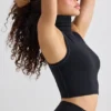 Maiou cu guler înalt Soft Active, negru Maiou cu guler înalt Soft Active, negru