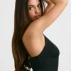 Maiou din tricot gros, negru