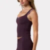 Maiou Soft Active cu decolteu în formă de inimă, culoare prune Maiou Soft Active cu decolteu în formă de inimă, culoare prune