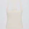 Maiou Soft Active cu spate în formă de U, culoare crem Maiou Soft Active cu spate în formă de U, culoare crem