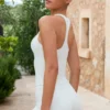 Maiou Soft Active cu spate în formă de U, culoare crem Maiou Soft Active cu spate în formă de U, culoare crem