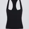 Maiou Soft Active cu spate în formă de X, negru Maiou Soft Active cu spate în formă de X, negru