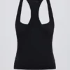 Maiou Soft Active cu spate în formă de X, negru Maiou Soft Active cu spate în formă de X, negru
