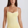 Maiou Soft Active cu spate încrucișat, culoare Lemon Maiou Soft Active cu spate încrucișat, culoare Lemon