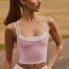 Maiou Soft Active cu straturi, în nuanța Powder Pink