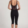 Pantaloni capri scurți Giuliana din jersey Ponte, negri Pantaloni capri scurți Giuliana din jersey Ponte, negri