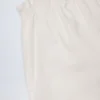 Pantaloni Dalila din poplin de bumbac cu croi larg, în culoarea albă Pantaloni Dalila din poplin de bumbac cu croi larg, în culoarea albă
