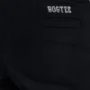 Pantaloni de jogging din jersey de bumbac moale, cu talie medie, în negru Pantaloni de jogging din jersey de bumbac moale, cu talie medie, în negru