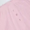 Pantaloni drepți cu talie medie Libby Pointelle în roz pal Pantaloni drepți cu talie medie Libby Pointelle în roz pal