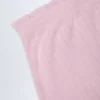 Pantaloni drepți cu talie medie Libby Pointelle în roz pal Pantaloni drepți cu talie medie Libby Pointelle în roz pal