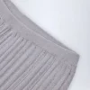 Pantaloni evazați cu talie medie Selara, argintii Pantaloni evazați cu talie medie Selara, argintii