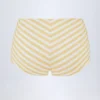 Pantaloni scurți Cerreto cu talie medie, cu dungi galbene-lămâie Pantaloni scurți Cerreto cu talie medie, cu dungi galbene-lămâie