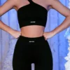 Pantaloni scurți de ciclism cu nervuri, negri Pantaloni scurți de ciclism cu nervuri, negri