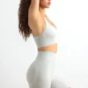 Pantaloni scurți de ciclism cu talie înaltă Define Luxe în culoarea Fog Pantaloni scurți de ciclism cu talie înaltă Define Luxe în culoarea Fog
