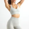 Pantaloni scurți de ciclism cu talie înaltă Define Luxe în culoarea Fog Pantaloni scurți de ciclism cu talie înaltă Define Luxe în culoarea Fog