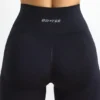 Pantaloni scurți de ciclism cu talie înaltă Define Luxe, negri