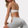 Pantaloni scurți de ciclism FlexiRib în gri Pantaloni scurți de ciclism FlexiRib în gri