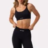 Pantaloni scurți de ciclism FlexiRib în negru Pantaloni scurți de ciclism FlexiRib în negru