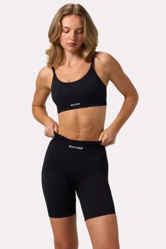 Pantaloni scurți de ciclism FlexiRib în negru