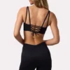 Pantaloni scurți de ciclism FlexiRib în negru Pantaloni scurți de ciclism FlexiRib în negru