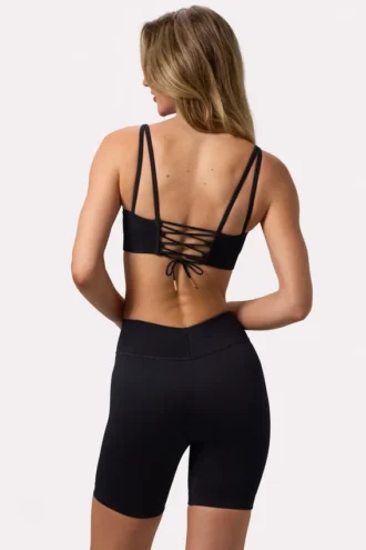 Pantaloni scurți de ciclism FlexiRib în negru