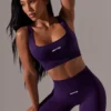 Pantaloni scurți de ciclism Super Sculpt cu talie înaltă, în culoarea violet Pantaloni scurți de ciclism Super Sculpt cu talie înaltă, în culoarea violet