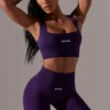 Pantaloni scurți de ciclism Super Sculpt cu talie înaltă, în culoarea violet Pantaloni scurți de ciclism Super Sculpt cu talie înaltă, în culoarea violet