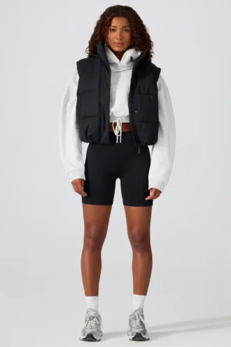 Pantaloni scurți de ciclism Super Sculpt fără cusături, negri
