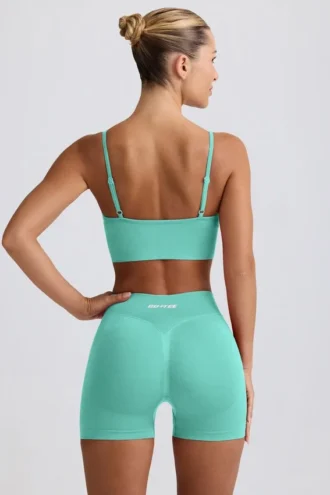Pantaloni scurți Define Luxe Mini în culoarea Mint