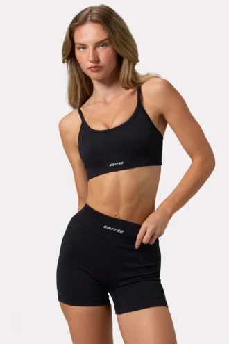 Pantaloni scurți FlexiRib negri